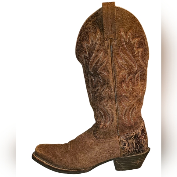 Ariat Heritage Roughstock Western Boots Mens - Picture 1 of 12